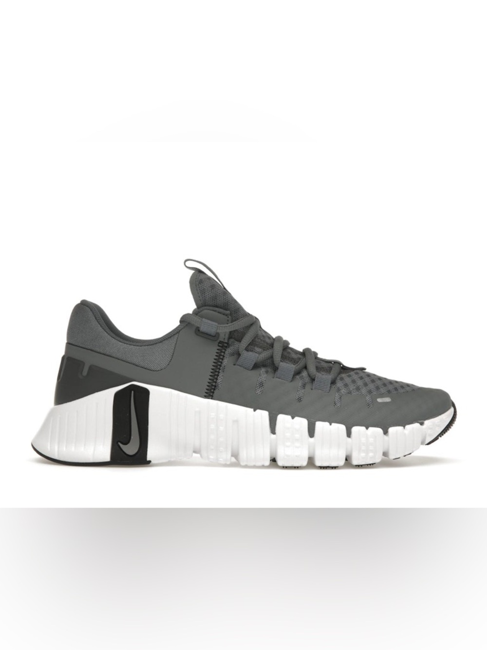Nike Smoke Gray and White Metcons